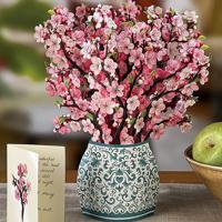 3D Pop Up Birthday Cards Paper Flowers Bouquet Greeting Cards