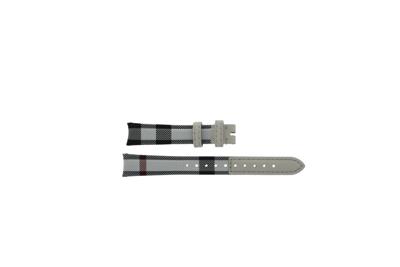 Horlogeband Burberry BU10103 Leder/Textiel Multicolor 14mm