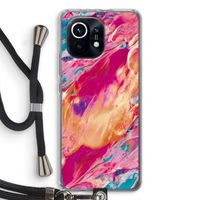 Pastel Echoes: Xiaomi Mi 11 Transparant Hoesje met koord