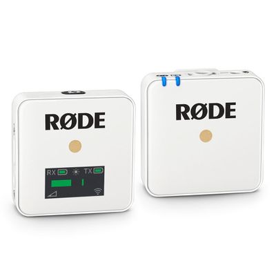 Rode Wireless GO microfoon Wit - Demomodel Rode Wireless GO microfoon Wit - Demomodel