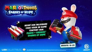 Mario + Rabbids Sparks of Hope Figurine - Rabbid-Mario (inc. DLC)