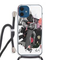 Dissimulation du réel: iPhone 12 Transparant Hoesje met koord