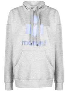 MARANT ÉTOILE hoodie Mansell à logo imprimé - Gris