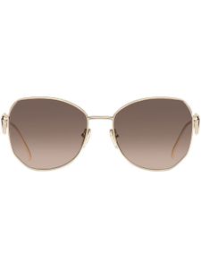 Prada Eyewear Symbole oversize-frame sunglasses - Or