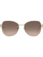 Prada Eyewear Symbole oversize-frame sunglasses - Or - thumbnail