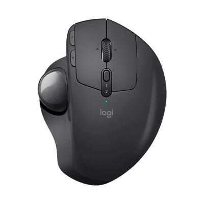 Logitech MX ERGO 440DPI Bluetooth + Unifying dual-mode draadloze trackball optische muis (zwart)