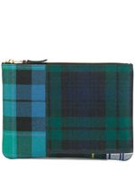 Comme Des Garçons Wallet pochette en patchwork - Vert