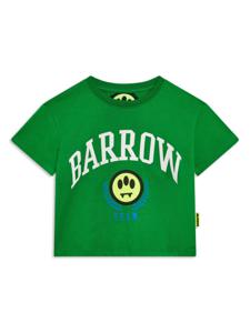 Barrow kids t-shirt en coton à logo imprimé - Vert