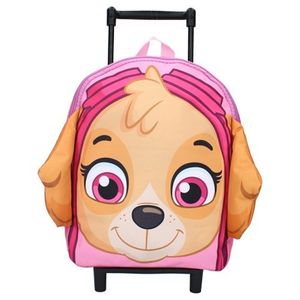 Paw Patrol Skye reiskoffer/trolley/rugtas - roze - 33 x 25 cm - voor kinderen   -