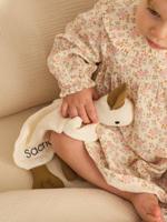 Personaliseerbare platte knuffel GANZ wit