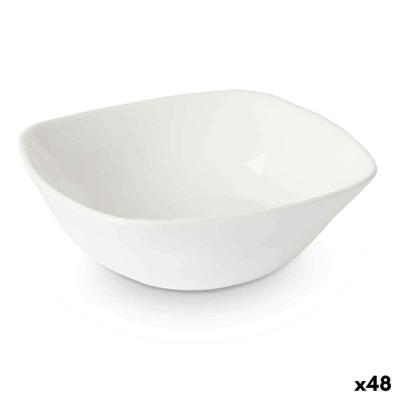 Aperitiefschaaltje Vivalto LFW-50 LFW-50 Wit Opaal glas Vierkant 11 x 4 x 11 cm (48 Stuks)