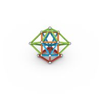 Geomag Super Color Recycled 93-delig multicolor - thumbnail