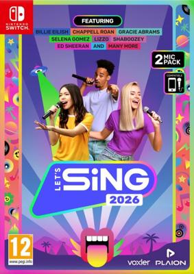Let's Sing 2026 + 2 Microphones