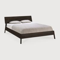 Ethnicraft Bed 'Air' Gevernist Eikenhout, 180 x 200cm, kleur Bruin