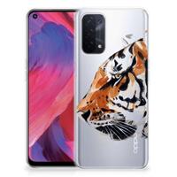 Smartphone hoesje OPPO A93 5G Watercolor Tiger