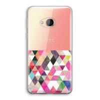Gekleurde driehoekjes: HTC U Play Transparant Hoesje