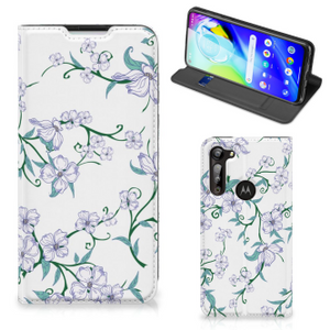 Motorola Moto G8 Power Uniek Smart Cover Blossom White