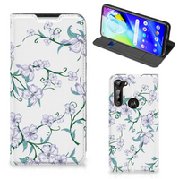 Motorola Moto G8 Power Uniek Smart Cover Blossom White - thumbnail