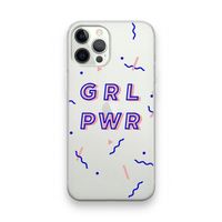 GRL PWR: iPhone 12 Pro Transparant Hoesje