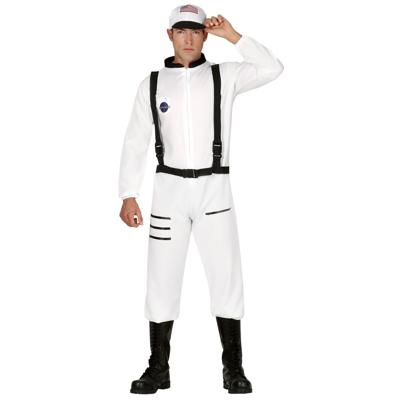 Fiestas Guirca Astronauten verkleed kostuum - voor heren - Ruimtevaart thema - verkleedkleding