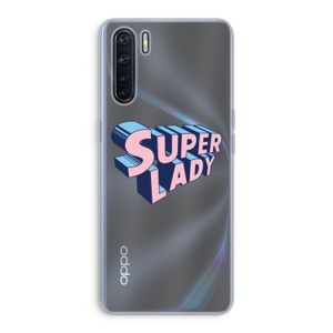 Superlady: Oppo A91 Transparant Hoesje