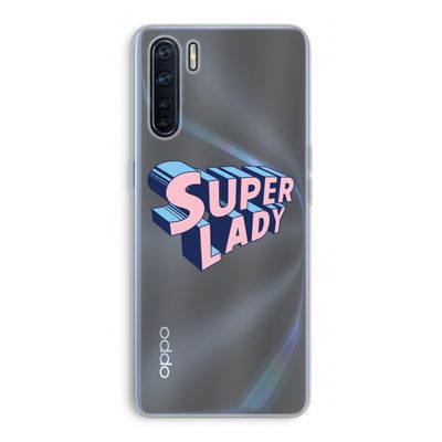 Superlady: Oppo A91 Transparant Hoesje