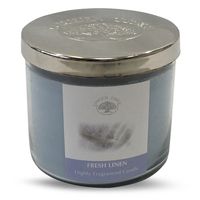 Green Tree Geurkaars Fresh Linen (400 gram) - thumbnail