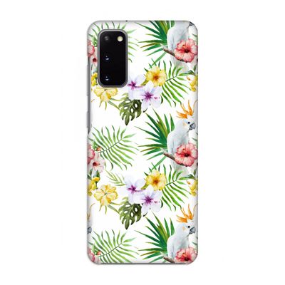 Gele kuif: Volledig geprint Samsung Galaxy S20 Hoesje