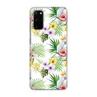 Gele kuif: Volledig geprint Samsung Galaxy S20 Hoesje