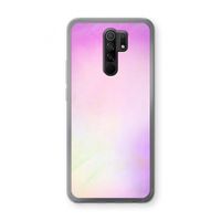 Flow mist pastel: Xiaomi Redmi 9 Transparant Hoesje