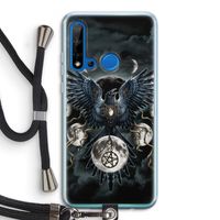 Sinister Wings: Huawei P20 Lite (2019) Transparant Hoesje met koord