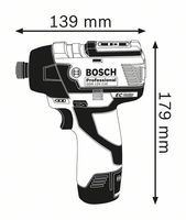 Bosch Professional Bosch Power Tools 06019E0005 Accu-draaislagmoeraanzetter 110 Nm 12 V Aantal meegeleverde accus: 2 Li-ion Incl. 2 accus - thumbnail