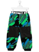 Stella McCartney Kids pantalon de jogging à motif camouflage - Noir - thumbnail