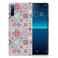Sony Xperia L4 | TPU | Siliconen hoesje | Tiles Color