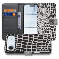 Bookcase iPhone Air | Slangenprint Met Pasjes