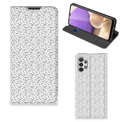 Samsung Galaxy A32 5G | Hoesje met Magneet | Stripes Dots