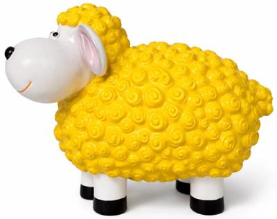 Geel schaap - 23 cm Geel schaap - 23 cm