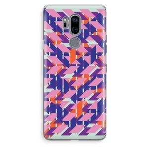 Skew Blush 3: LG G7 Thinq Transparant Hoesje