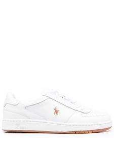 Polo Ralph Lauren baskets Polo Court en cuir - Blanc