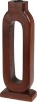 Candle Holder Oval H30 Walnut - Nampook Candle Holder Oval H30 Walnut - Nampook