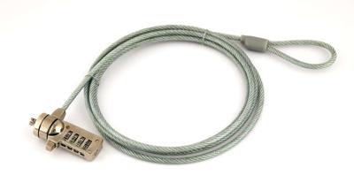 Gembird LK-CL-01 Kabelslot voor notebooks (4-cijferige combinatie), 1,8 m