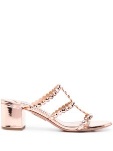 Aquazzura sandales Tequilla 50 mm à ornements en cristal