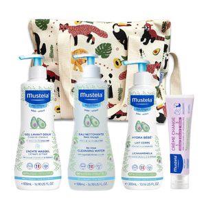 Mustela Mijn 4 Eerste Producten Geschenkpakket Jungle