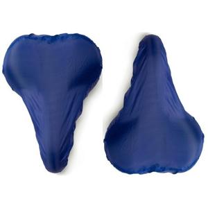 Zadelhoes - 2x - blauw - 26 x 21 x 7 cm - waterdicht - PVC coating - polyester - fietszadel hoes