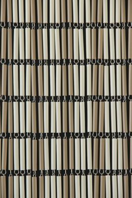 Sunarts kant en klaar vliegengordijn 90 x 210 Banen creme - taupe model 095
