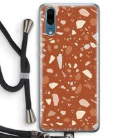Terrazzo N°22: Huawei P20 Transparant Hoesje met koord