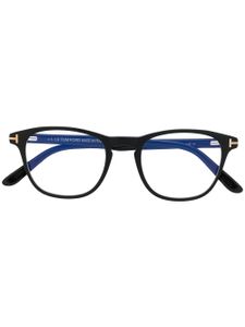 TOM FORD Eyewear lunettes de vue FT5625B à monture ronde - Noir