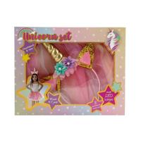 Little Concept tutu met LED eenhoornset - 4-7 jaar