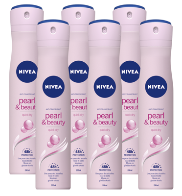 Nivea Pearl & Beauty Anti-transpirant Voordeelverpakking