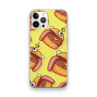 Hamburger: iPhone 12 Pro Transparant Hoesje